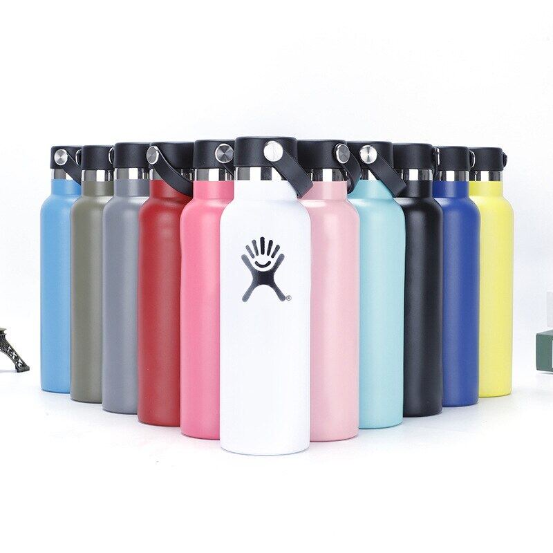 Hydro Flask 21oz Water Bottle With Standard Flex Cap Double Wall ...