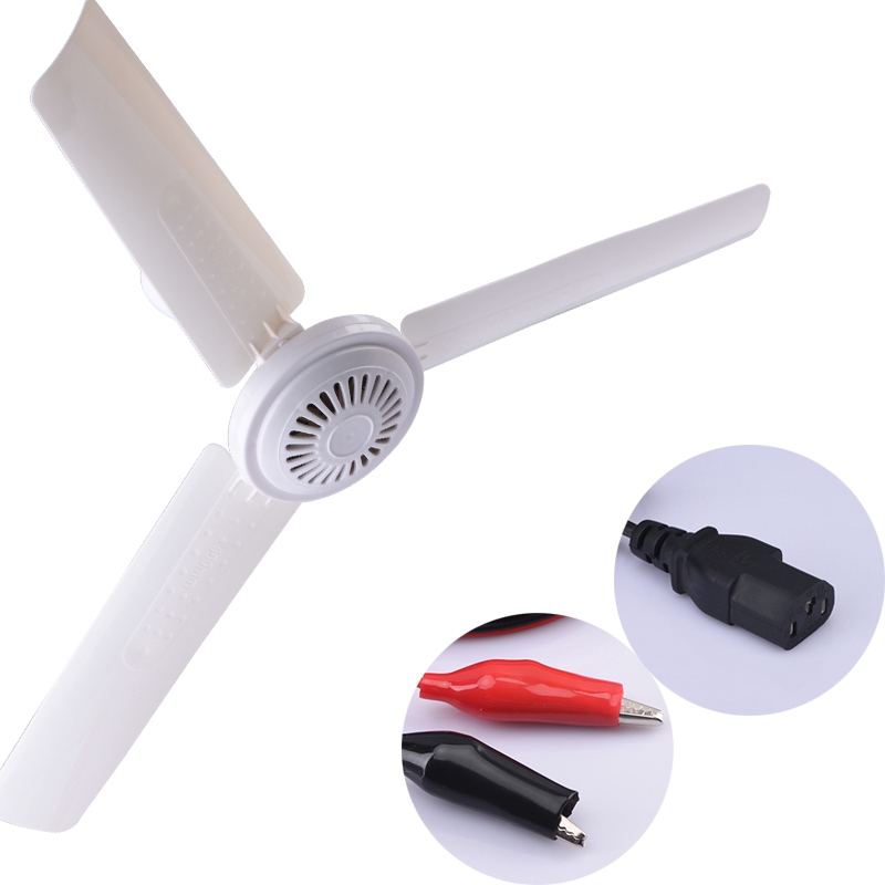 48v Small Ceiling Fan 12v 48v 60v Dc Battery Mosquito Repellent Power Outage