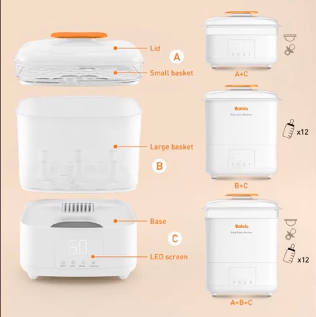 bololo bottle sterilizer