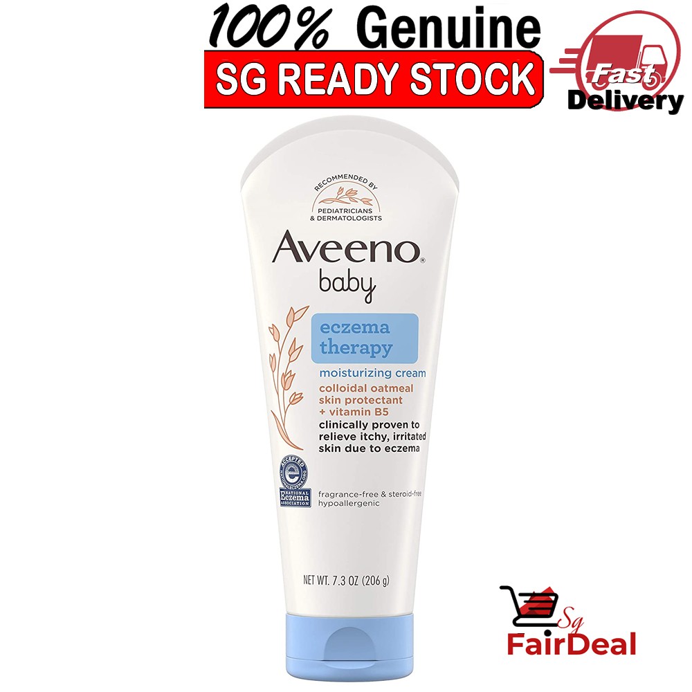 aveeno eczema therapy with colloidal oatmeal