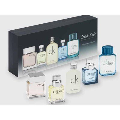 calvin klein mini perfume set