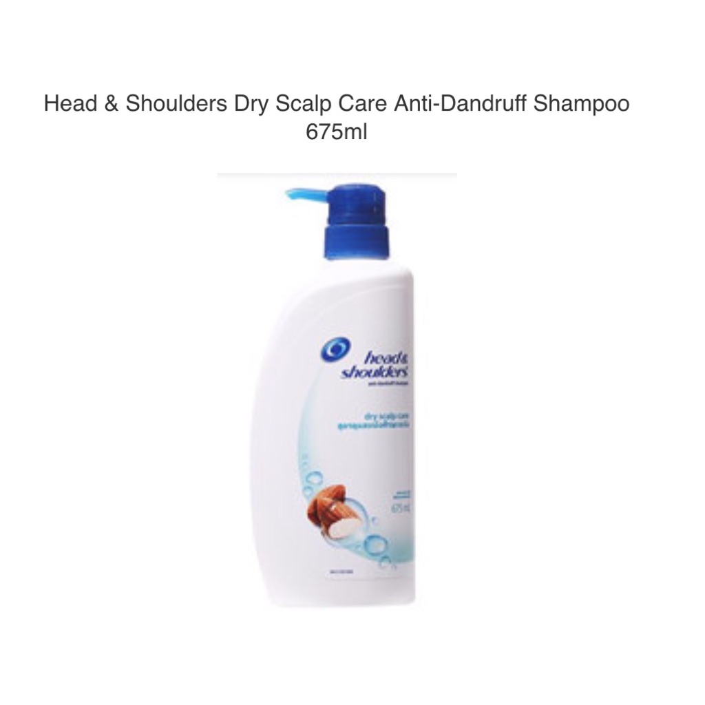 Head Shoulder Dry Scalp Care Anti Dandruff Shampoo 675ml