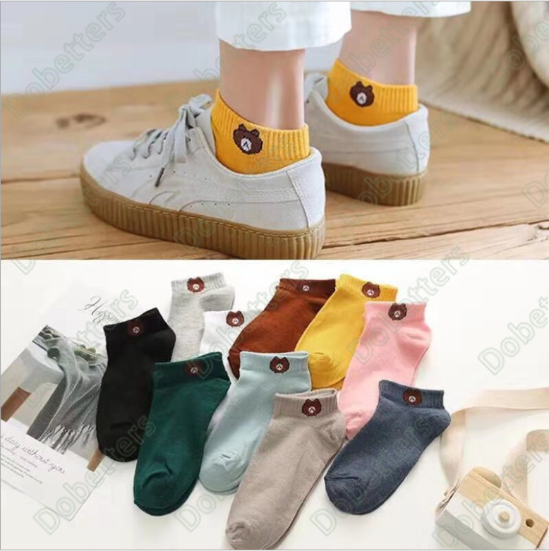 Socks Lot Adult Womens Mens shoes Cotton fashion dress casual Crew ankle Korean