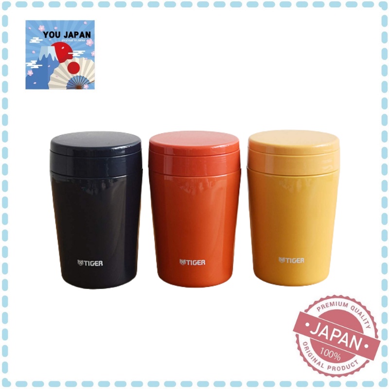 Tiger thermos bottle vacuum insulation soup jar 380ml MCL-B038-AI Lunch Box 