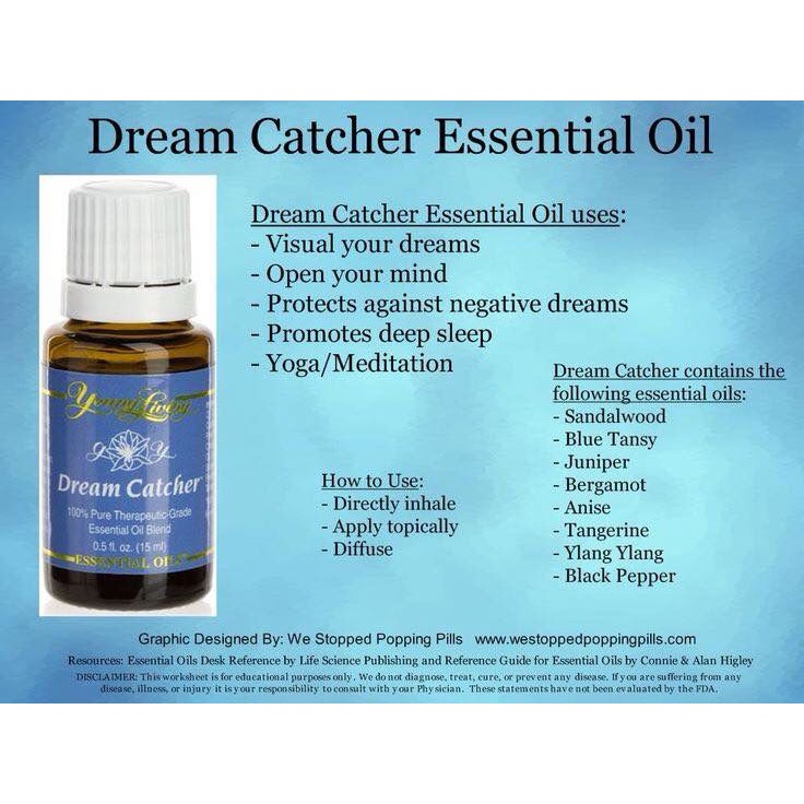 Young Living Dream Catcher Essential Oil Blend 15ml 1 Free Gift Shopee Singapore