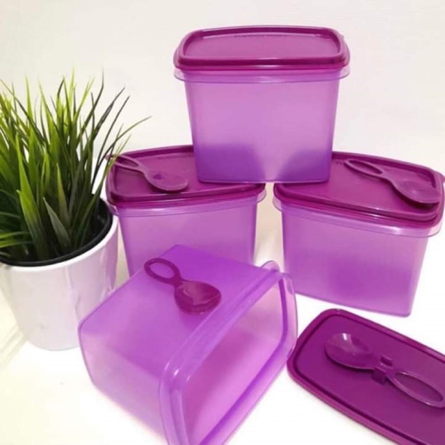 Bekas Rempah Ratus Tupperware Shelf Saver With Spoon Shopee Singapore