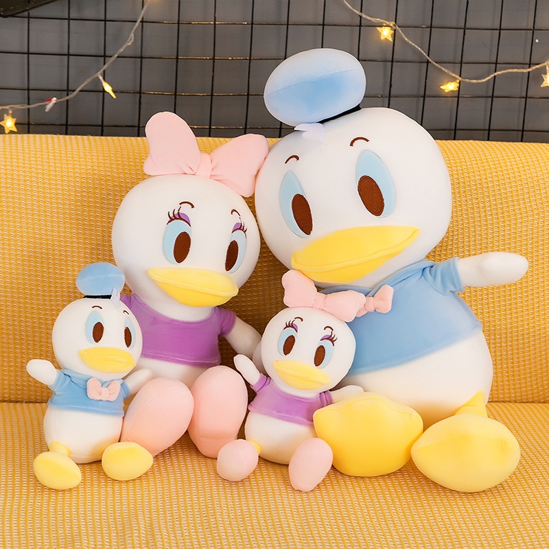 Cute Donald Duck Plush Toys Dolls Couples Holiday Gifts Baby Pillow Daisy Duck Soft Toys