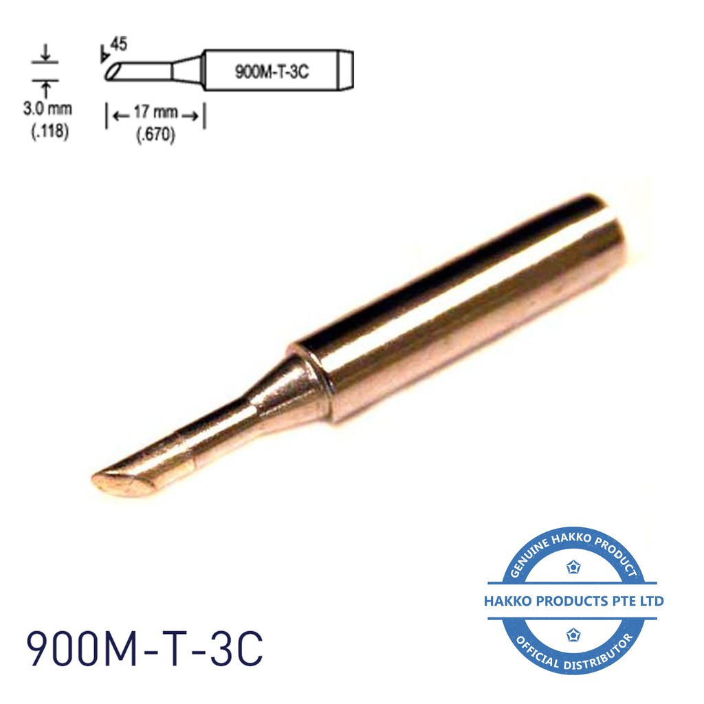 HAKKO Punta Di Saldatore 900M-T-2C (Tipo 2C) – Import Giappone – Per Stazioni 900M, 933, 951