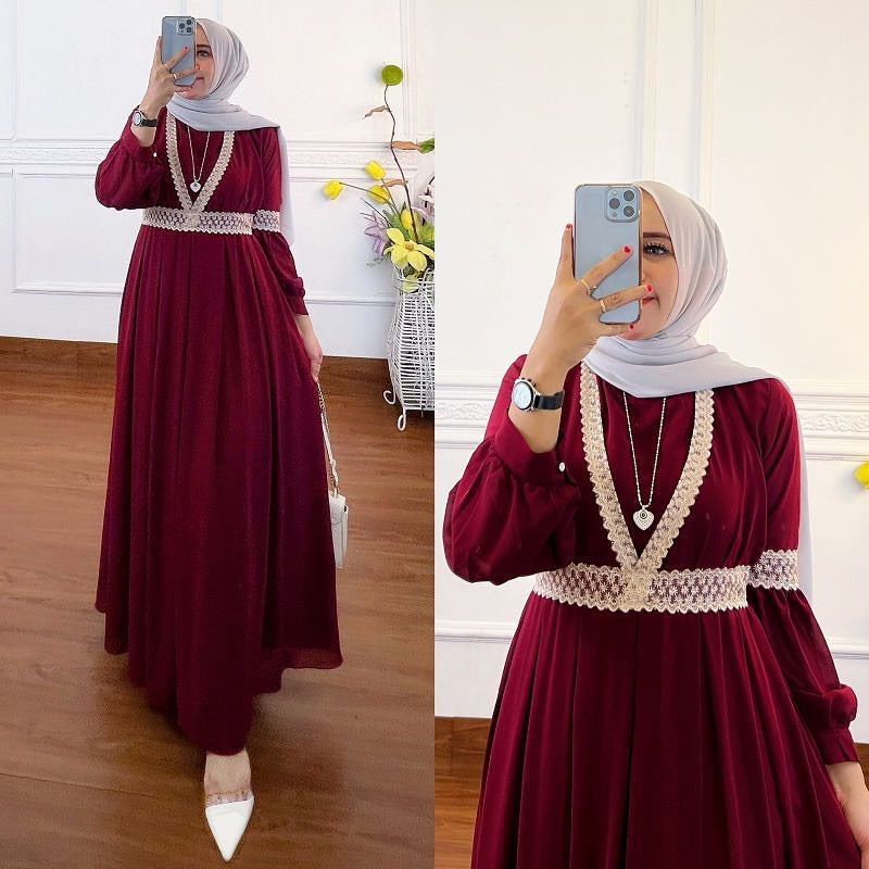 Robe Ceruty Women Qaisha Dress / muslim Robe / Cheap Robe / Party Robe