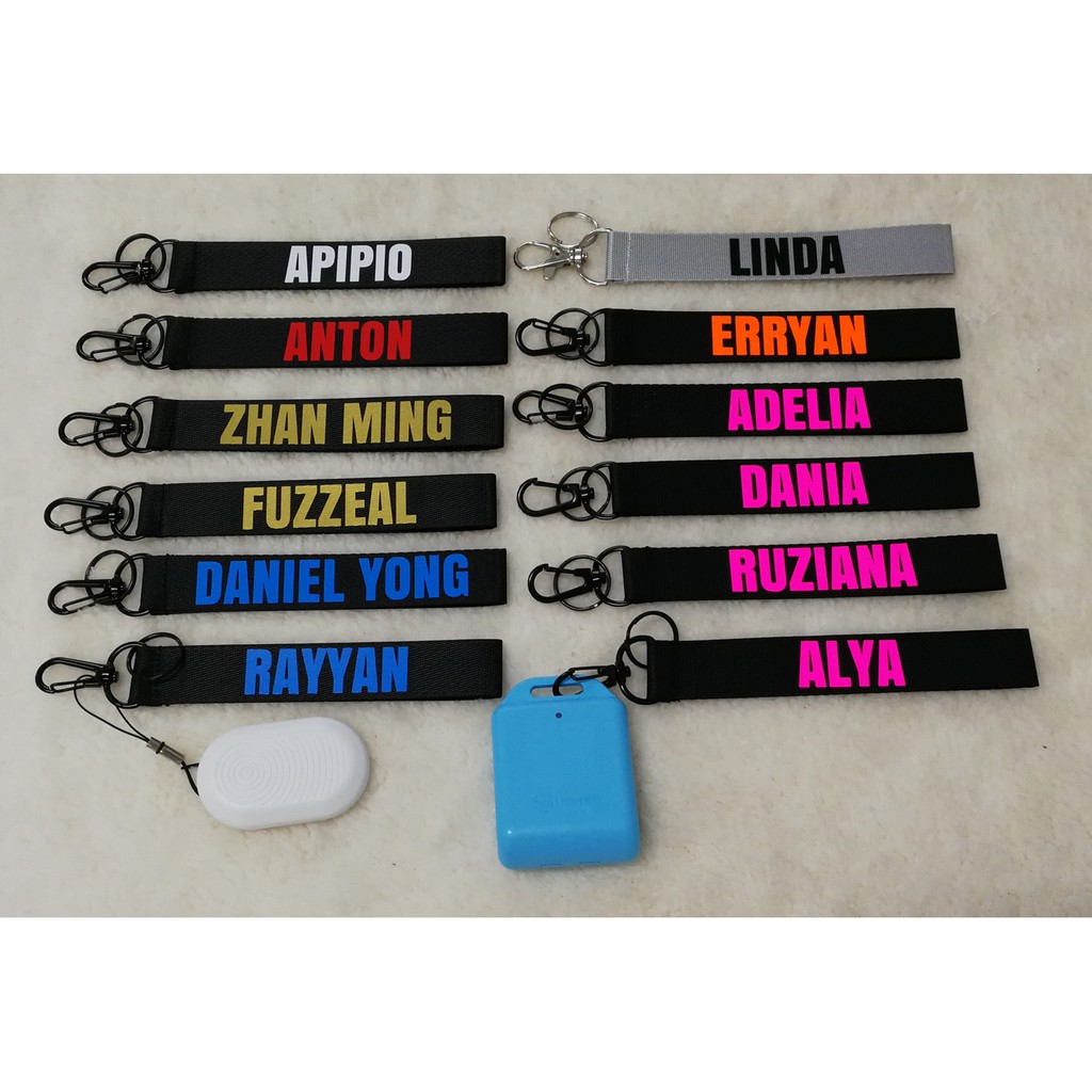 Image of Customise / Personalise Keyfob, keychain, bag tag, zip accessory #0