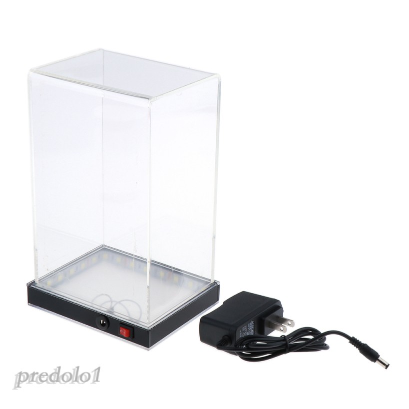 Acrylic Display Case Countertop Box Cube Organizer Model Toy