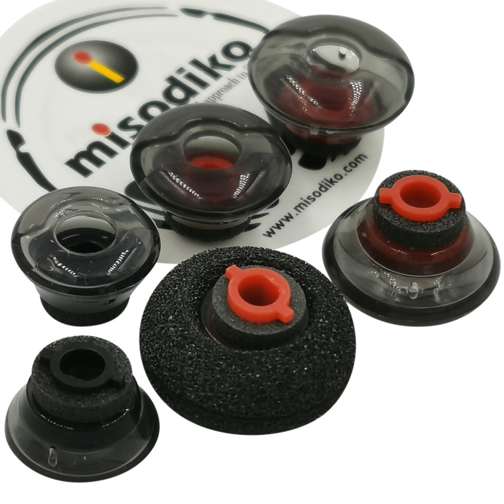 Misodiko Earbuds Eargels Eartips With Foam Covers For Plantronics Voyager 5200 5220 5210 2535