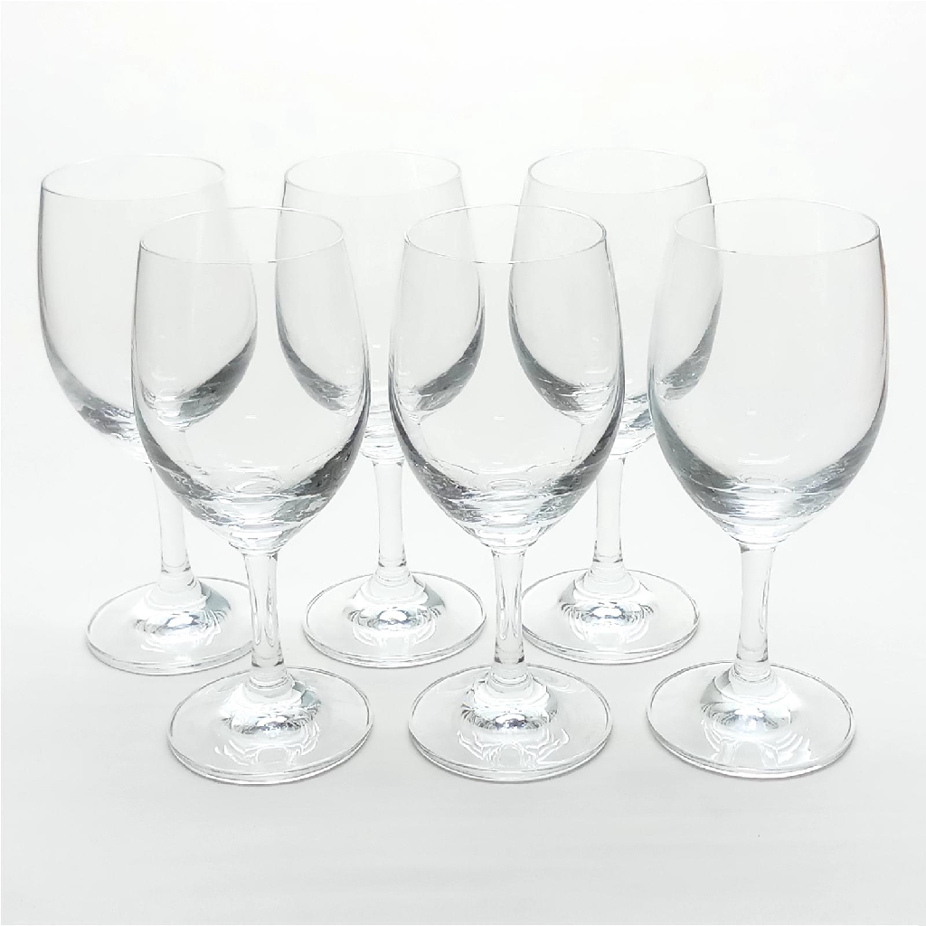 Vesta LeadFree Crystal Wine Glass 12Cl (6Pc) Shopee Singapore