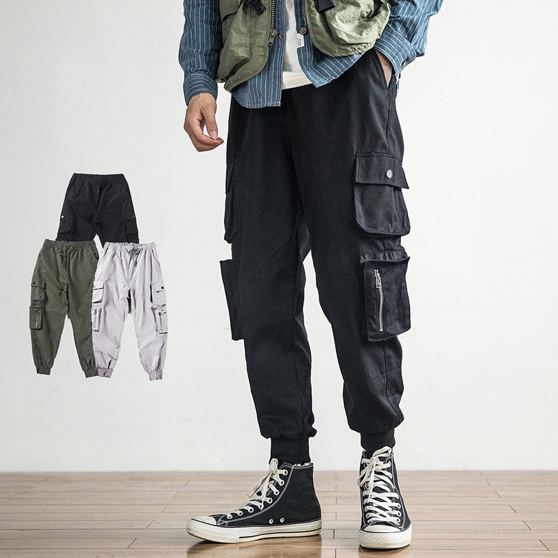 slim fit cargo jogger pants