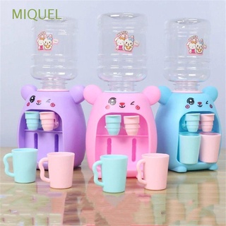 MIQUEL Children Drinking Fountain Toy Doll House Accessories Drinking Fountain|Mini Water Dispenser Miniature Life Model Cold Juice Milk Pretend Play Toy Kids Gift Educational Toys For Adult Children Simulation Water Dispenser/Multicolor