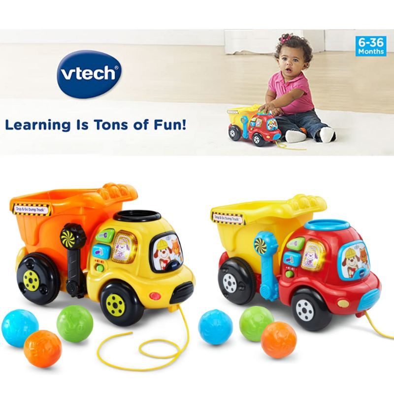 vtech drop and go dump truck