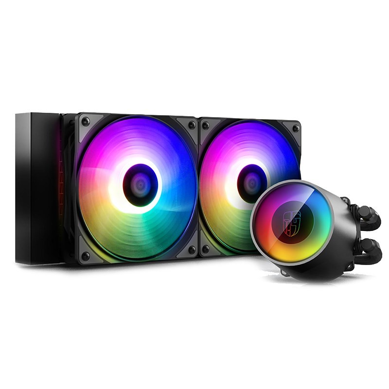 Deepcool Castle 240RGB V2 240 RGB CPU Water Cooler Shopee Singapore