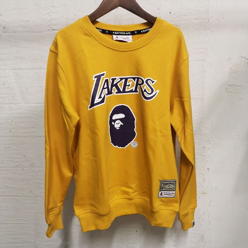 lakers crew neck sweatshirt
