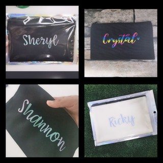 Image of Customised Personalised pouch pencil case with name