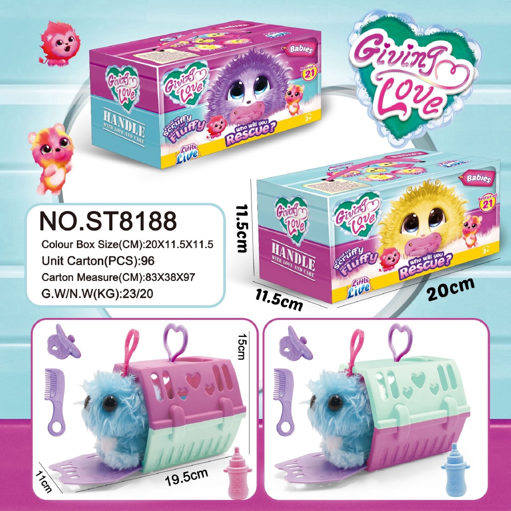 scruff a luv surprise plush