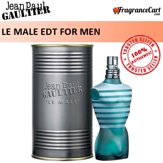 JPG Le Male EDT for Men (125ml/Tester) Jean Paul Gaultier LeMale Eau de ...