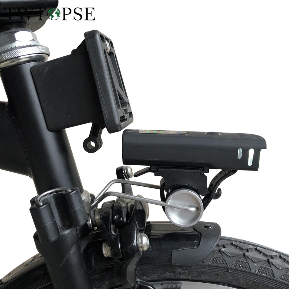 TWTOPSE Smart Bike Light With Holder For Brompton Folding Bicycle Head ...