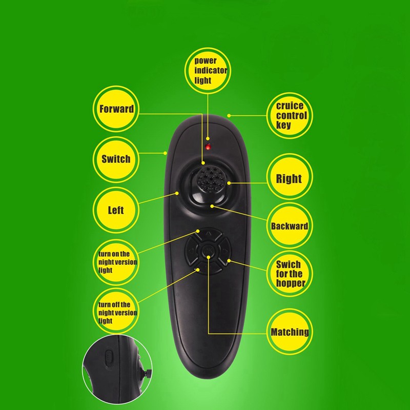 smart remote control fishing bait boat