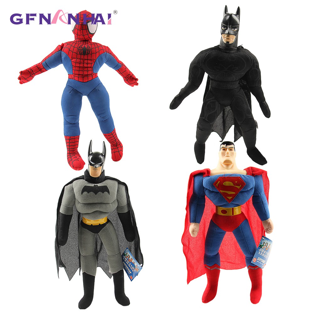 spiderman batman superman toys