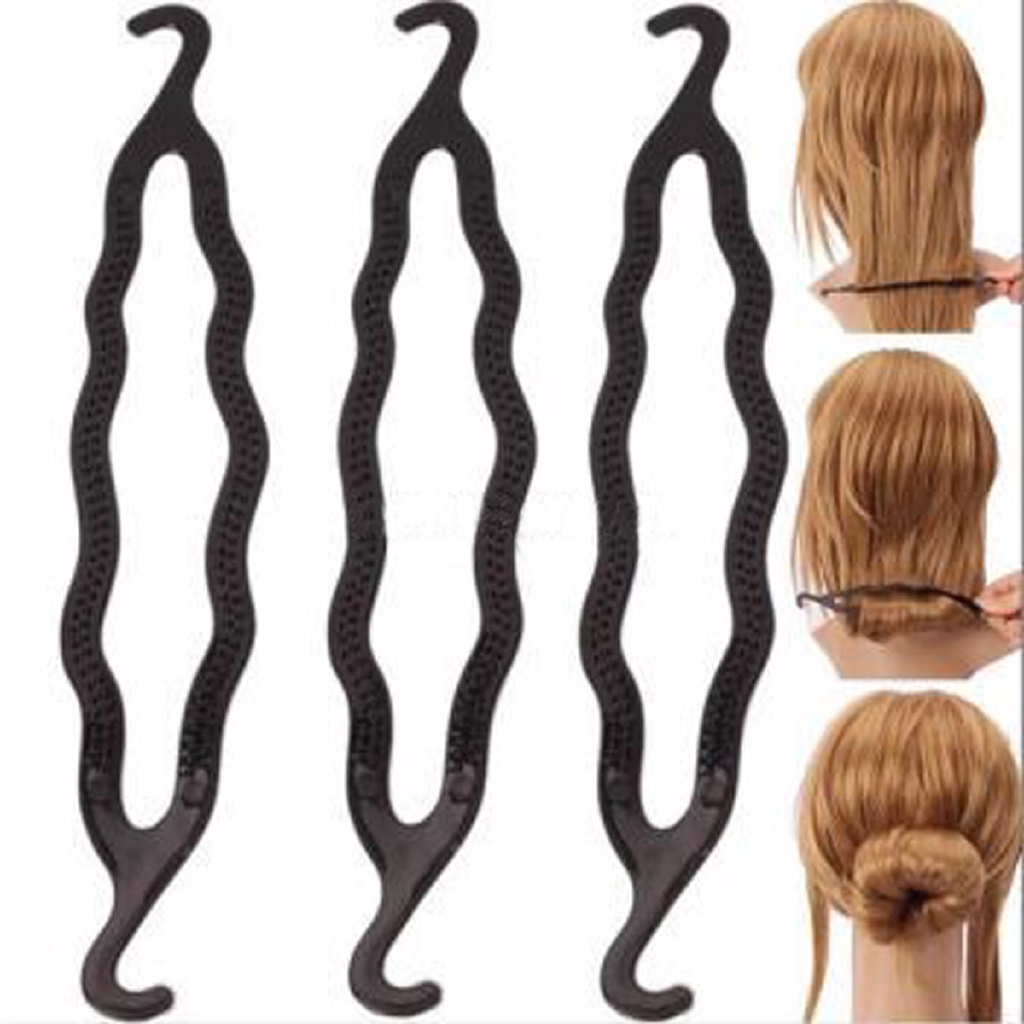 Women S Magic Hair Bun Snap Donut Volume Twist Band Maker Tool