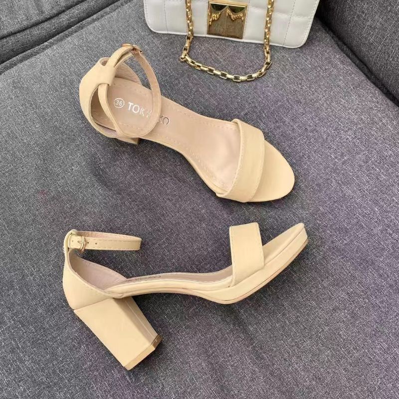 Mkc High Heel 3inches matte Sandals 901-1 (Less one size)
