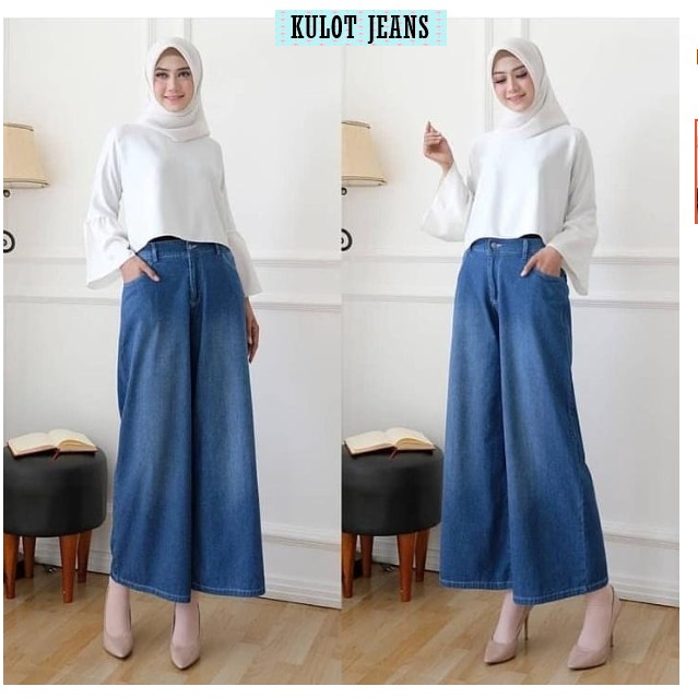 PGO KULOT JEANS PLAIN KULOT JEANS PLAIN Shopee Singapore PGO KULOT JEANS PLAIN KULOT JEANS PLAIN Shopee Singapore
