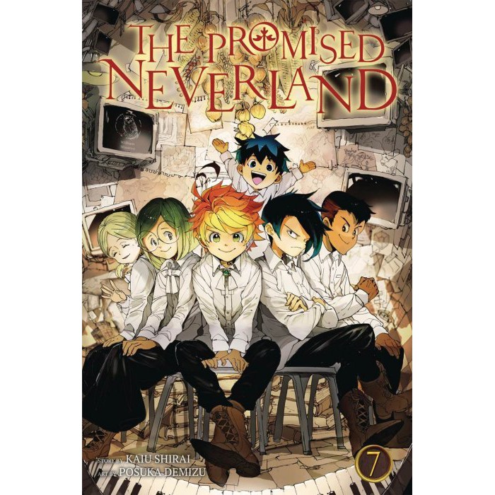 Yakusoku No Neverland The Promised Neverland Manga Chapter 1 Until 181 8 End English Shopee Singapore