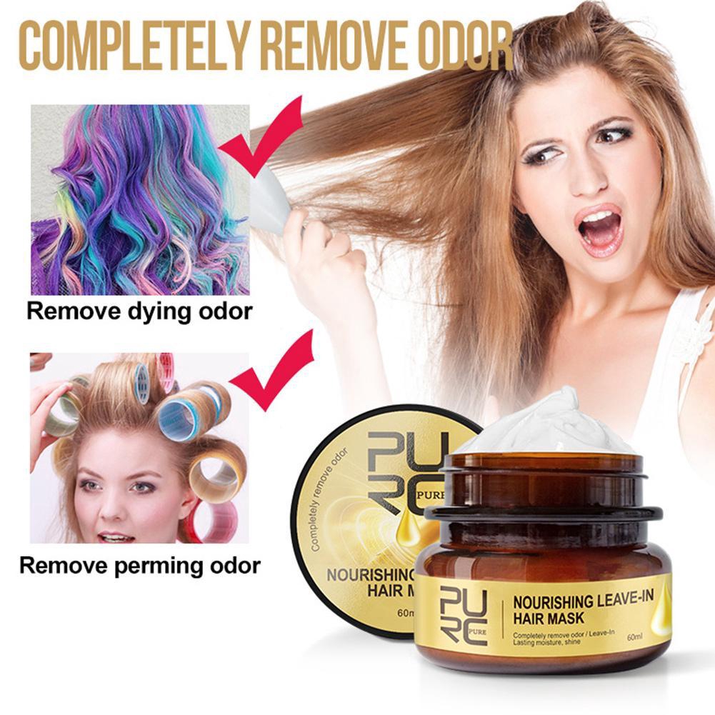 Purc Repair Leave In Hair Mask Remove Odors Leave In Repair Frizz