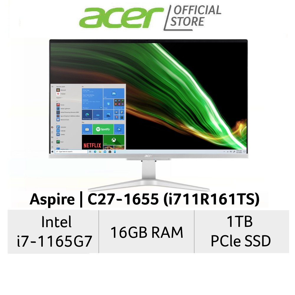 Acer aspire c27 1655 обзор