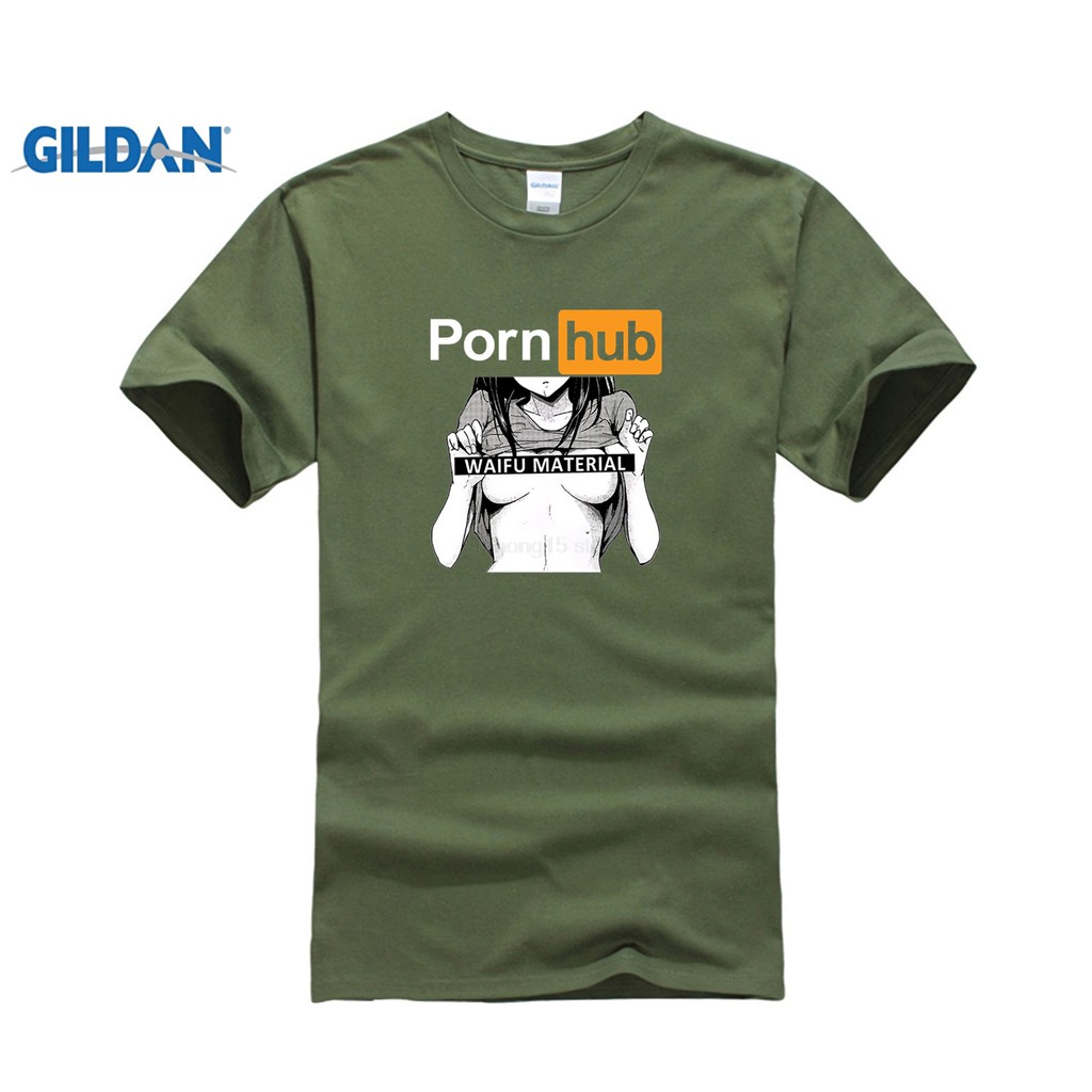 1024px x 1024px - Ahegao T shirt Pornhub Porn t shirt Summer Short-sleeved