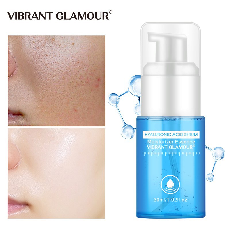 VIBRANT GLAMOUR Pure Hyaluronic Acid Serum Essence Moisturizes Hydrates