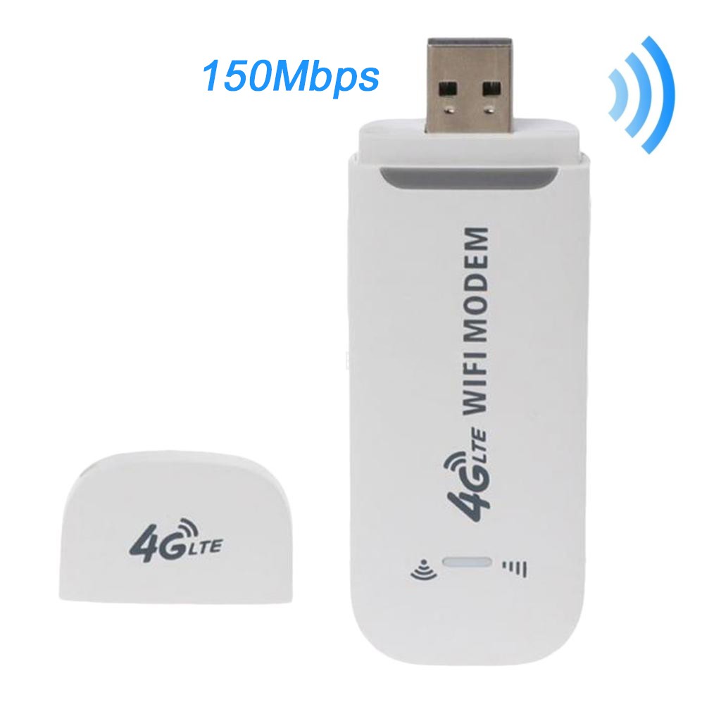 4G LTE WiFi Hotspot Wireless Router USB Dongle 150Mbps Modem Stick Sim