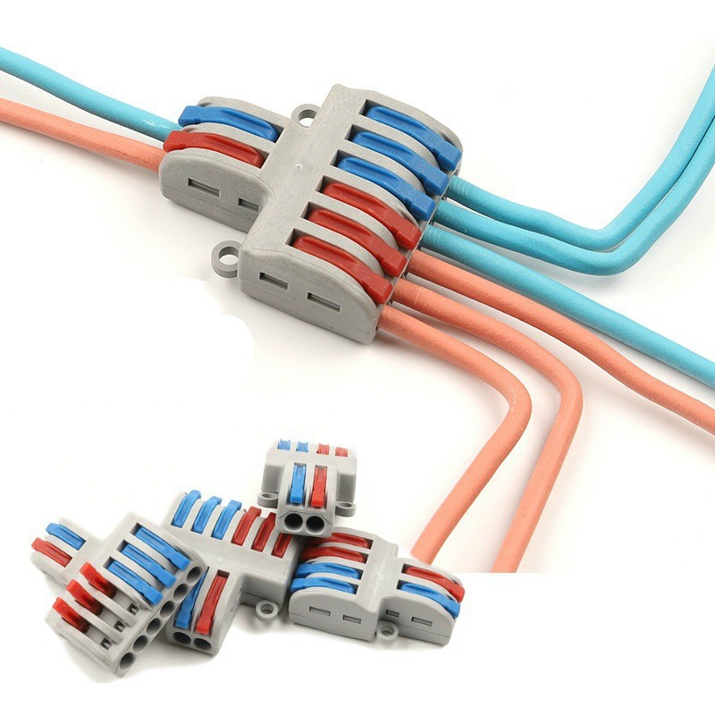 1 Pcs Spl Quick Multiple Pin Plug In Electric Connector Universal Compact Wire Wiring Connectors 