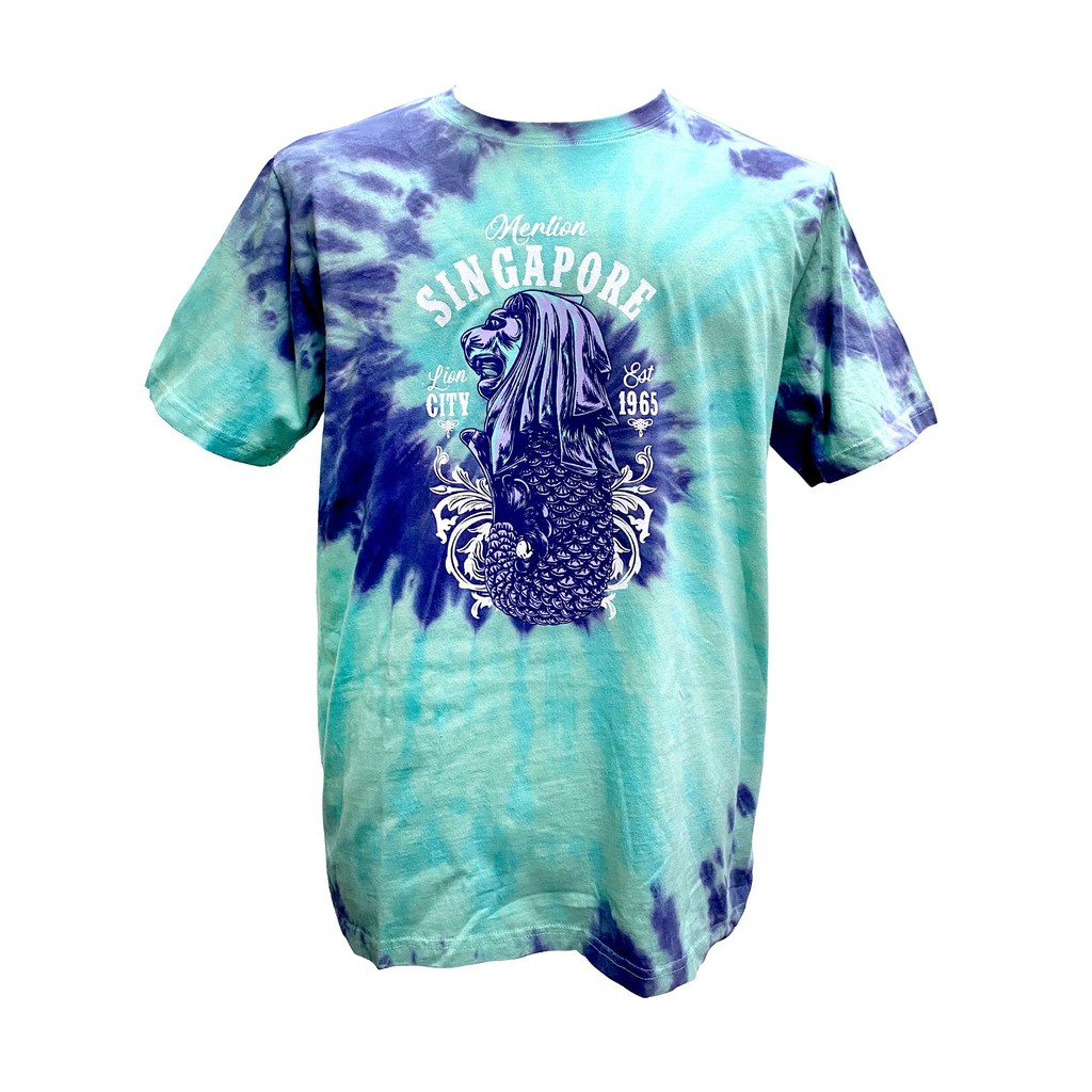 Men's Majestic Black/Teal Jacksonville Jaguars V Tie-Dye T-Shirt