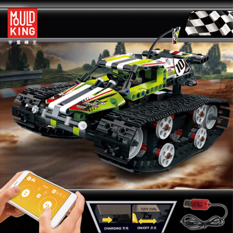 tracked racer