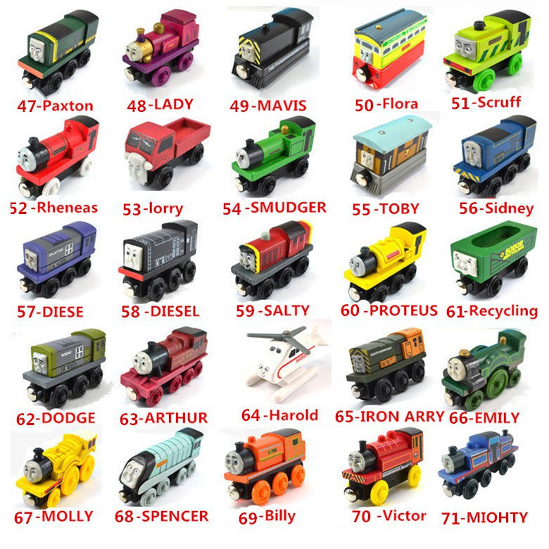 all trains in thomas