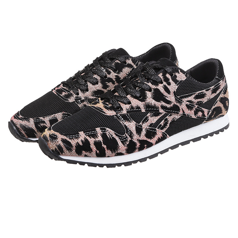 leopard print athletic shoes