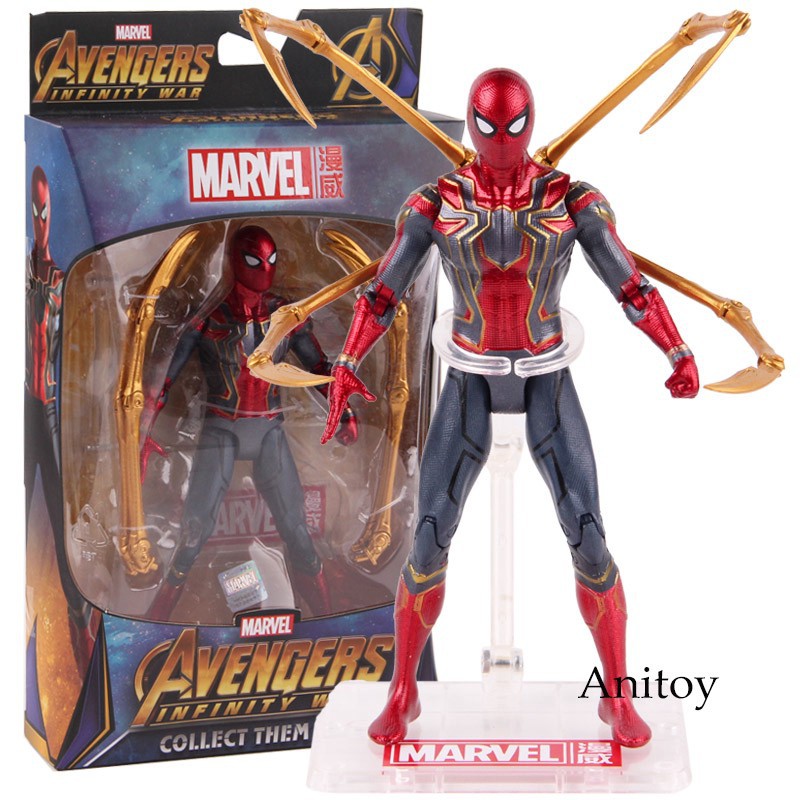 iron spider avengers infinity war toy