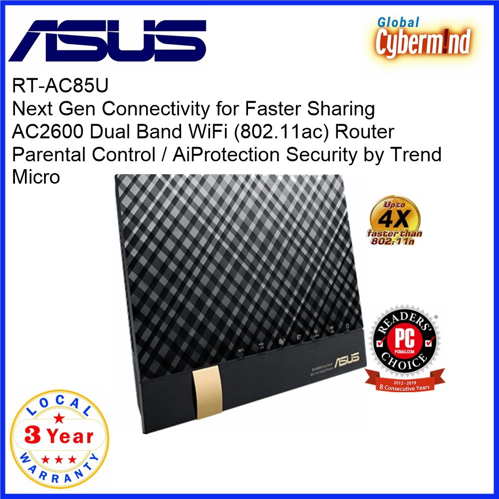 Asus rt ac85u обзор