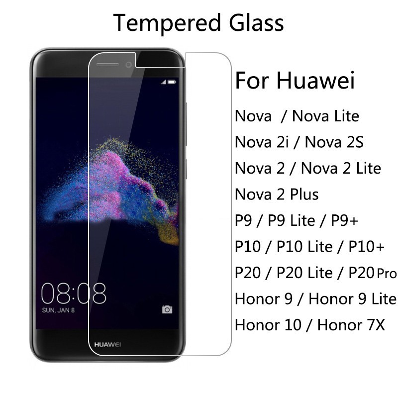 Huawei P10 P10 Plus P10 Lite P20 P20 Pro P20 Lite P30 P30 Pro P30 Lite Tempered Glass Clear Screen Protector Shopee Singapore