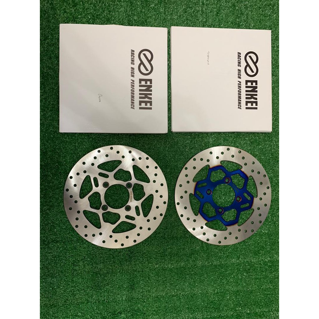 ENKEI TITANIUM DISC PLATE DISK PLAT 4 LOBANG 245MM Y15 Y15ZR YAMAHA