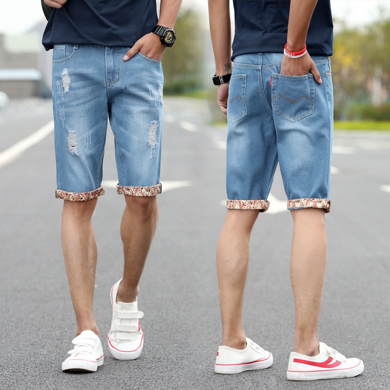 mens jeans short leg length