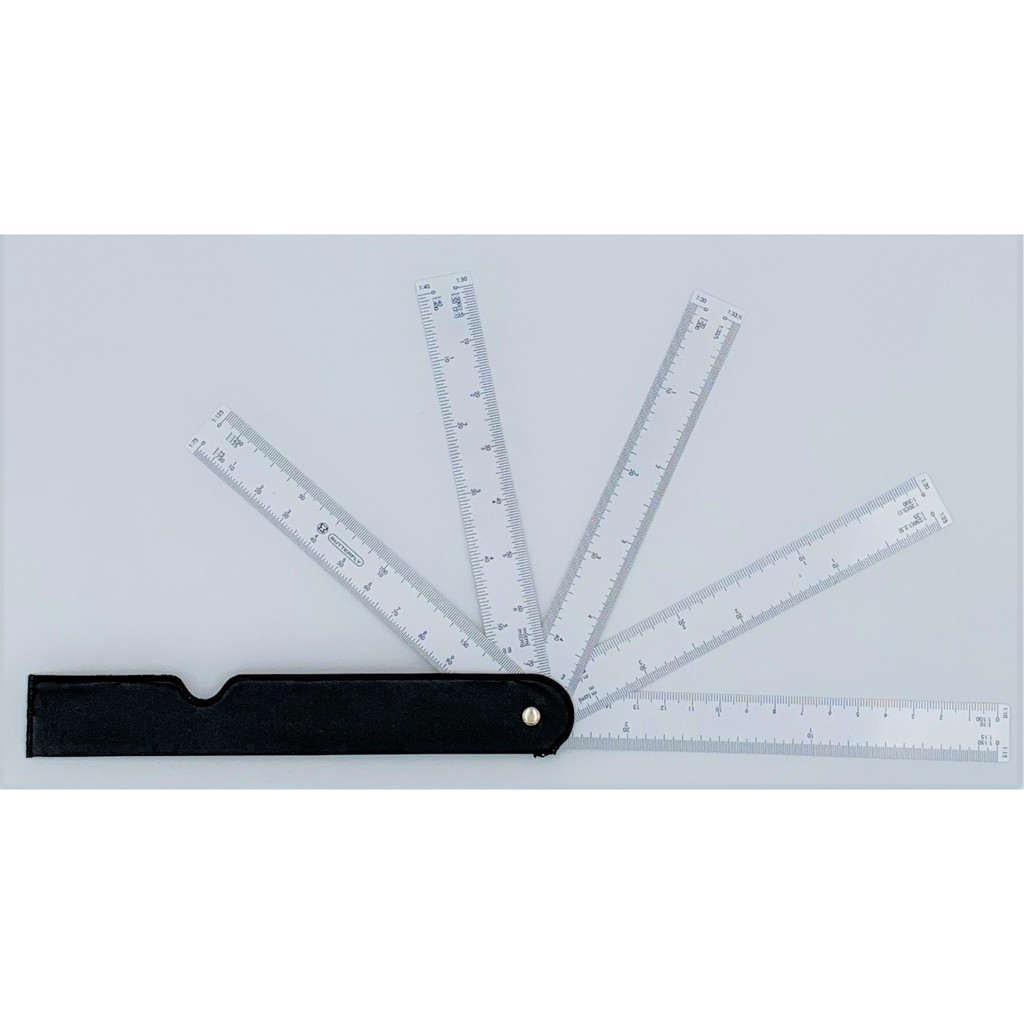 Fan Scale Ruler 15cm | Shopee Singapore