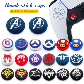 Controller Silicone Joystick Thumb Grips Cap Cover ANALOG Cover FOR PS4 / PS5 / XBOX Controller