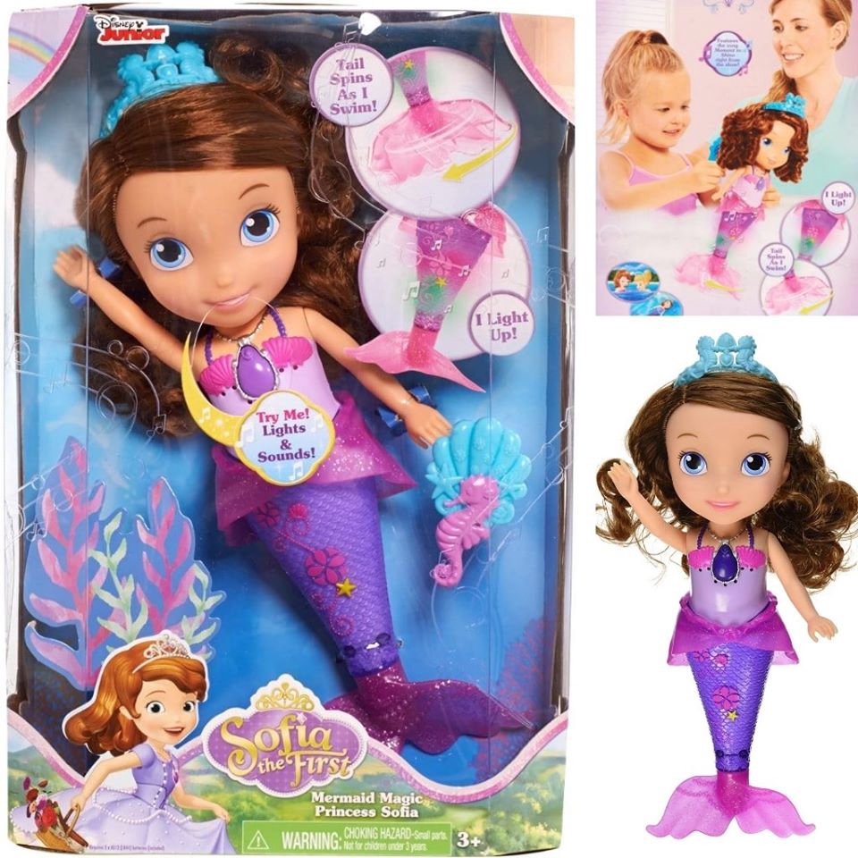 sofia mermaid doll